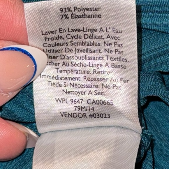 EDDIE BAUER Women's Trail Light Draped-Back Tank Top - Dark Teal XL - Picture 11 of 15